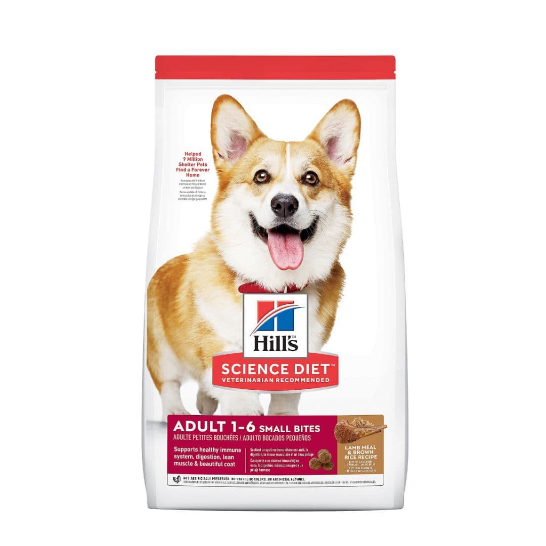 Hill's Science Diet Canine Adult Small Bites Lamb & Brown Rice Recipe 12kg Dry Dog Food image 1