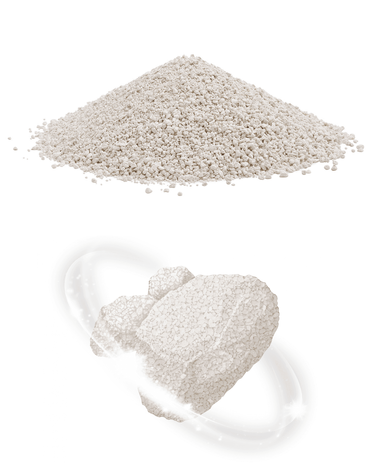 Sanicat 10L Active White Unscented Bentonite Cat Litter image 3