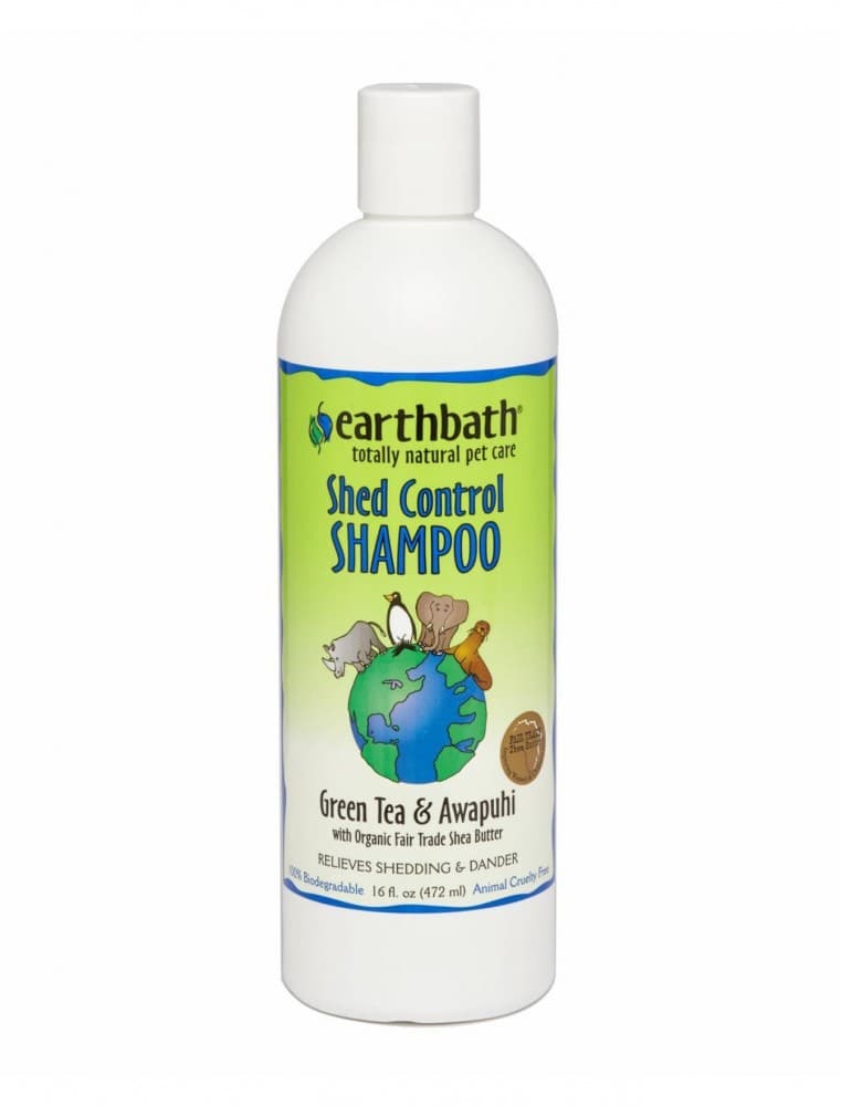 Earthbath 1 gallon Shed Control Green Tea & Awapuhi Pet Shampoo (3.8ltr) image 1