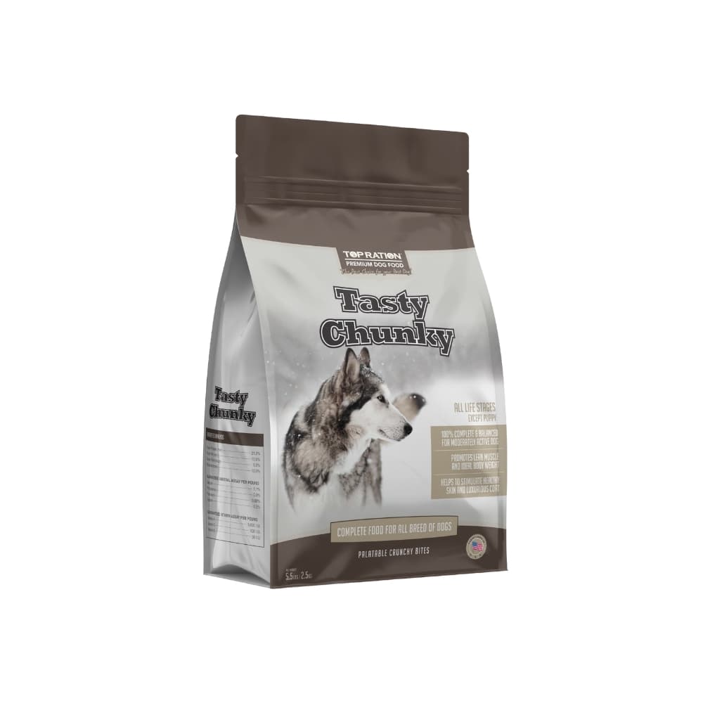 Top Ration Dog Tasty Chunky Premium Dry Dog Food image 5