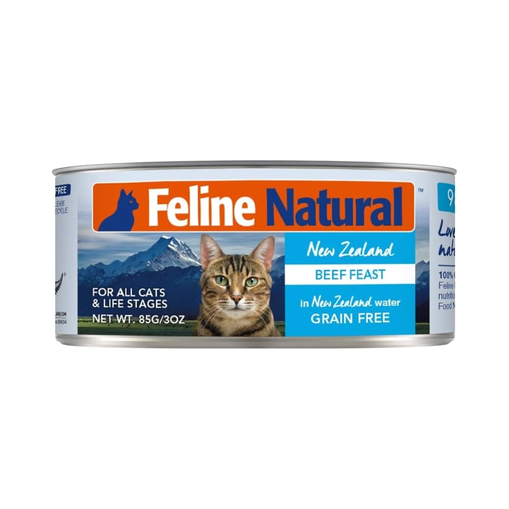 Feline Natural Cat 85g Beef Feast Canned Wet Cat Food image 1