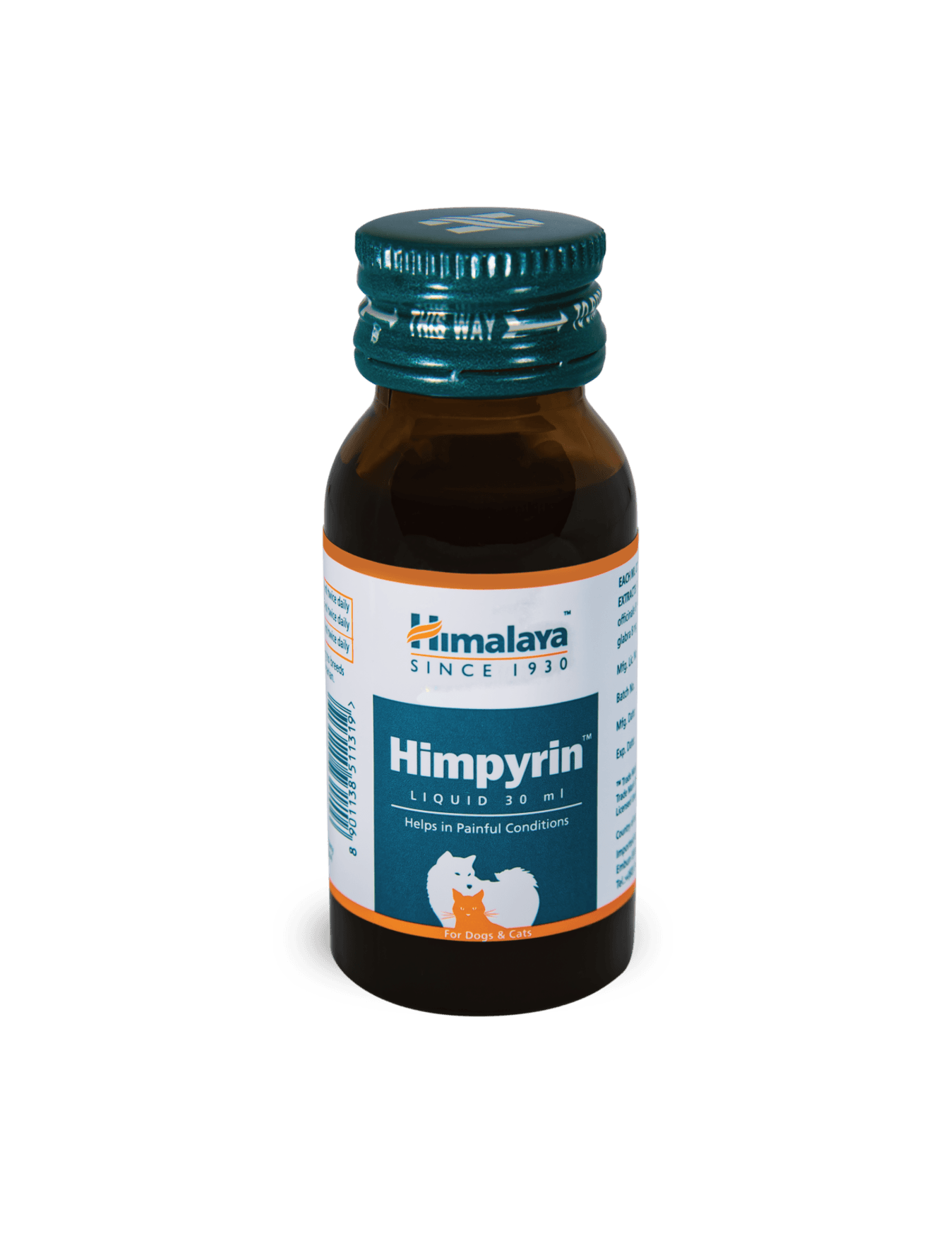 Himalaya Himpyrin Liquid 30ml (Pain Relief & Anti Inflammatory) For Dogs And Cats image 3