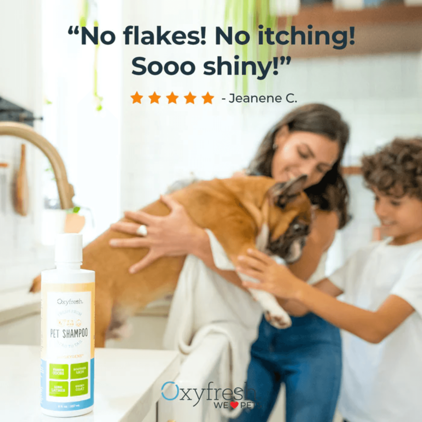 Oxyfresh 1 Gallon Advanced Pet Shampoo Sensitive Skin Formula for Dogs & Cats image 3