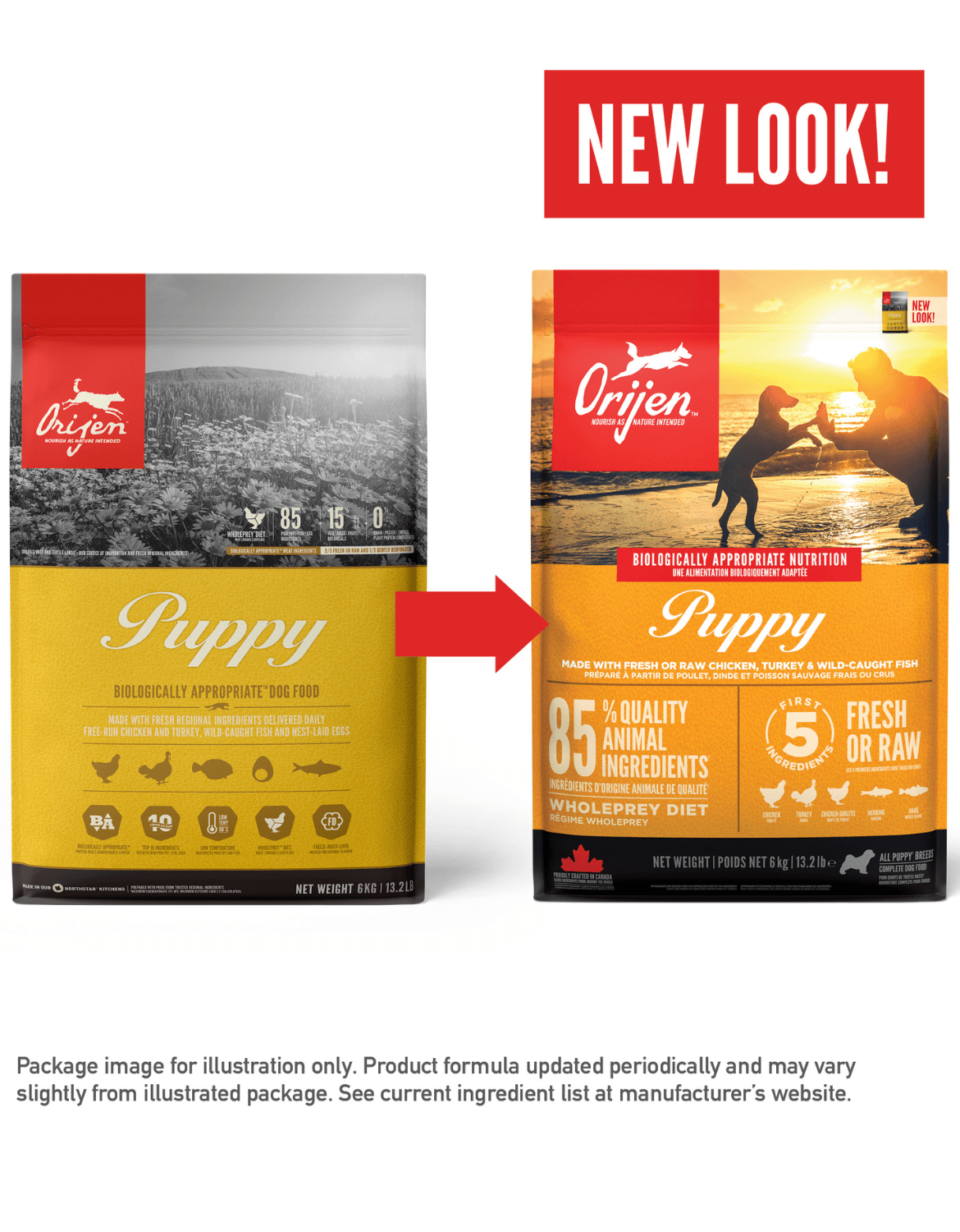 Orijen Dog 6kg Puppy Dry Dog Food image 6