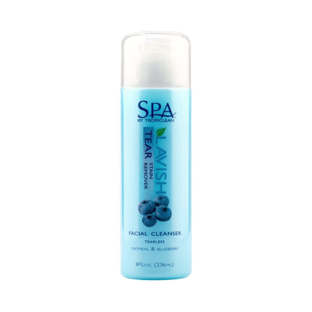 Tropiclean Spa Lavish Pet Tear Stain Remover Facial Cleanser 236ml image 1