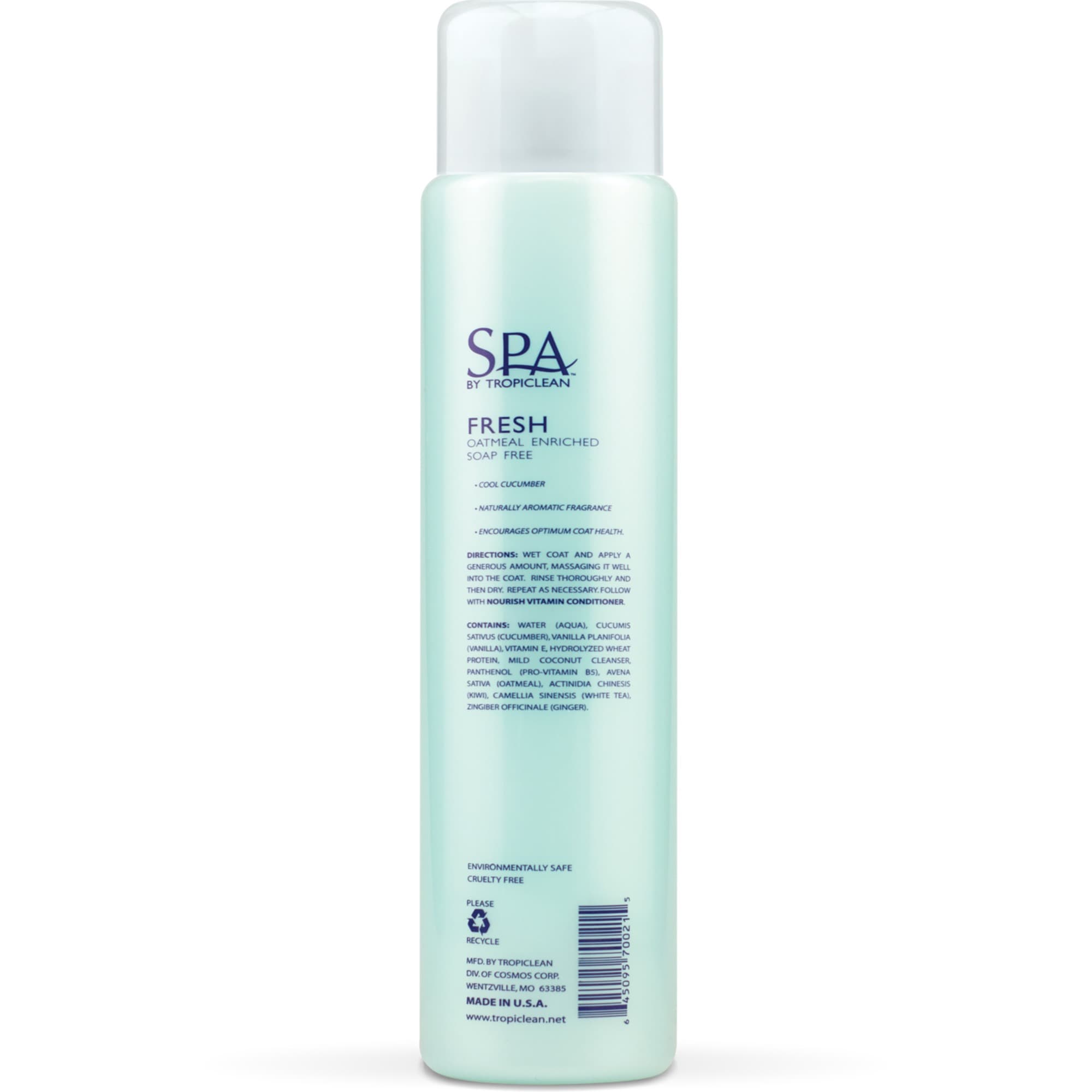 Tropiclean SPA Lavish 16oz (473ml) FRESH Pet Shampoo image 2