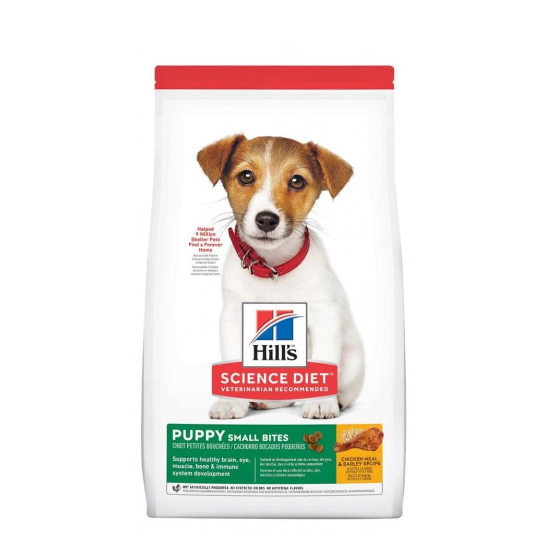 Hill's Science Diet Canine Puppy Small Bites Chicken Meal & Barley Recipe 2kg Dry Dog Food image 1
