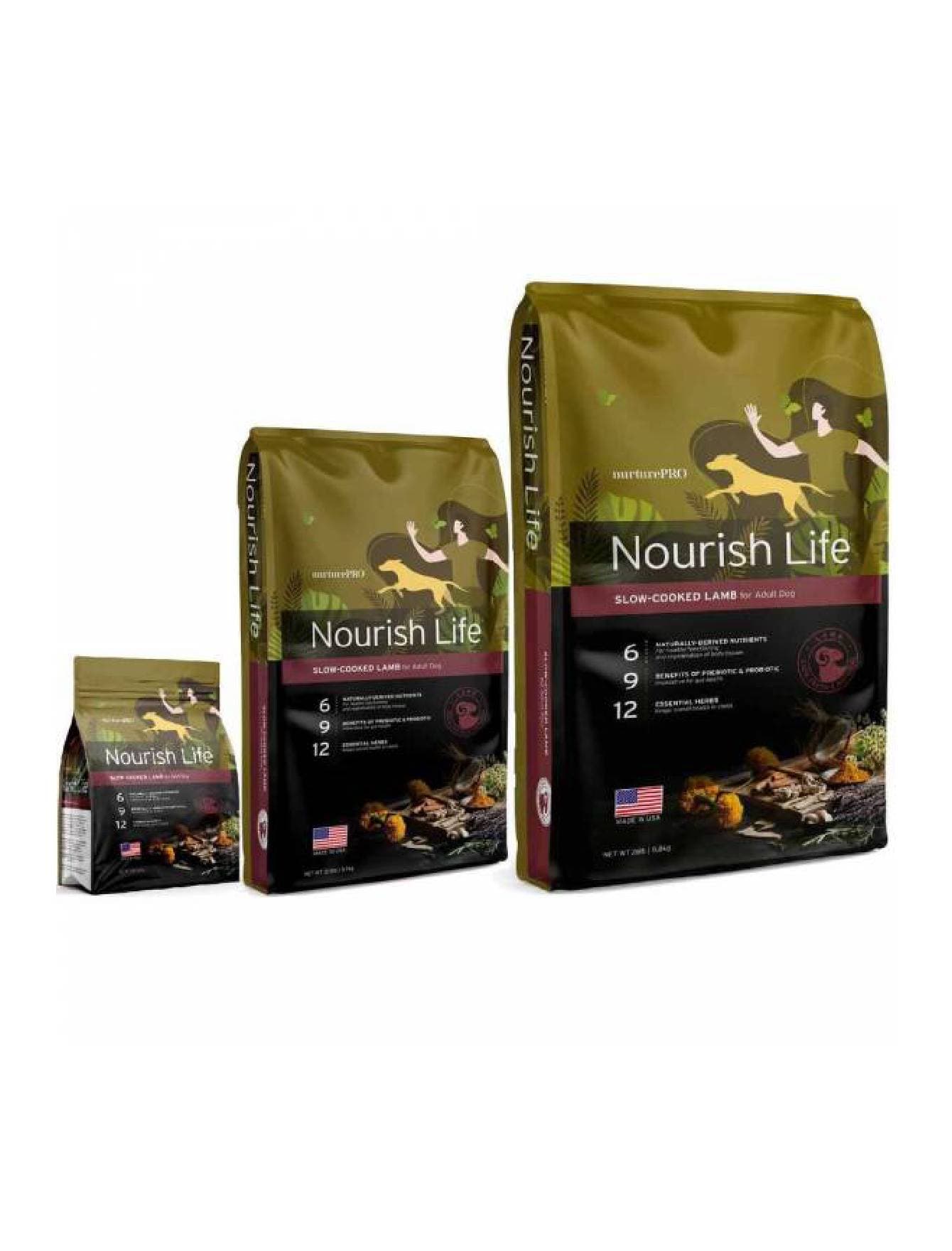 Nurture Pro Dog Nourish Life 11.8kg Slow-cooked Lamb For Adult Dog Dry Dog Food image 3