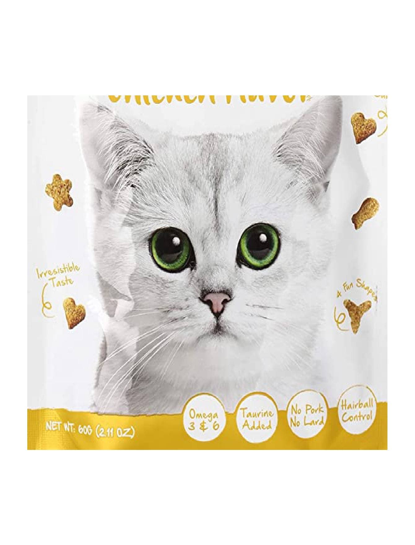 Kit Cat 60g Kitty Crunch Chicken Flavour Cat Treat image 2
