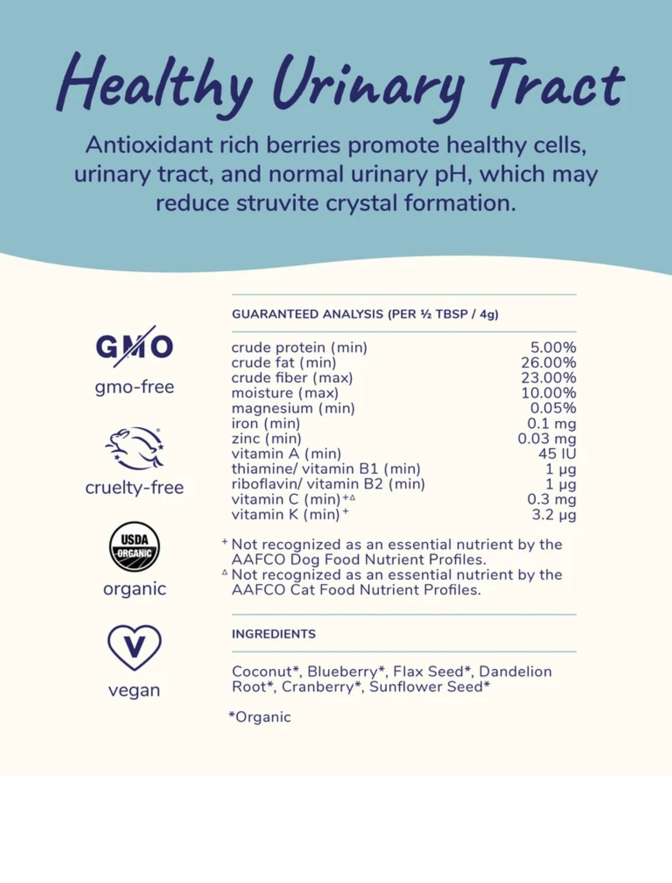 Kin+Kind 113g Organic Healthy Immunity Supplement for Dogs & Cats image 4
