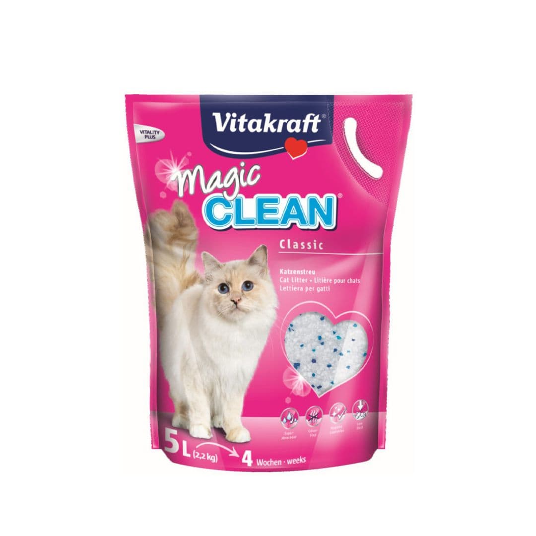 Vitakraft Magic Clean Classic Cat Litter 5L image 1