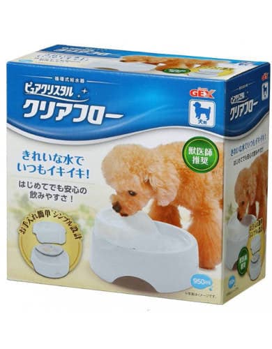 Gex Pure Crystal Clear Bowl for Dogs 0.95L Blue image 2