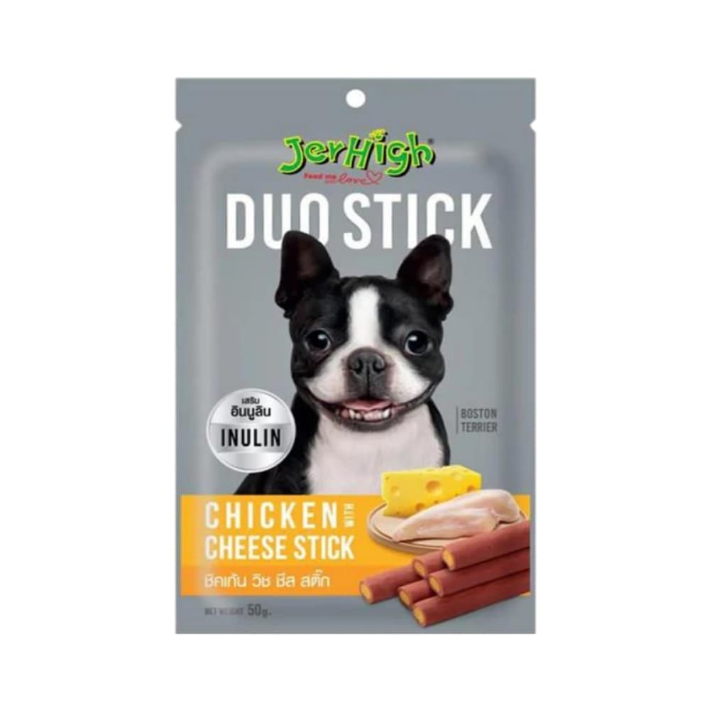 Jerhigh Dog 50g Duo Chicken Cheese Dog Treat image 1