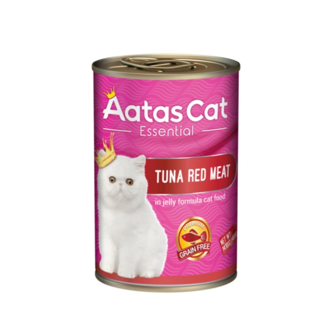 Aatas Cat 400g Essential Tuna Red Meat In Jelly Cat Wet Canned Food image 1