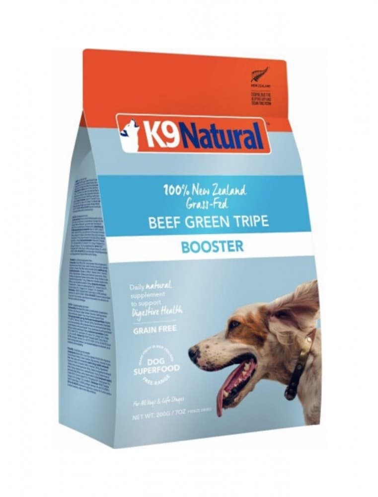 K9 Natural Dog Freeze Dried 75g Beef Green Tripe Booster Dry Dog Food image 1