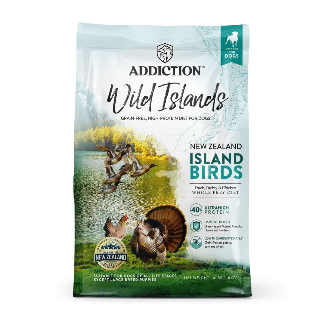 Addiction Dog Wild Islands 1.8kg Island Birds Dry Dog Food image 1