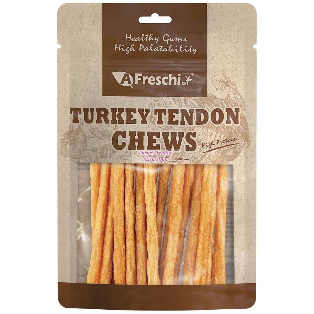 AFreschi Dog 150g Turkey Tendon Stick Dog Treats image 1