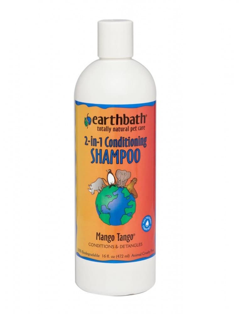Earthbath 1 gallon 2 in 1 Conditioning Mango Tango Pet Shampoo (3.8ltr) image 1