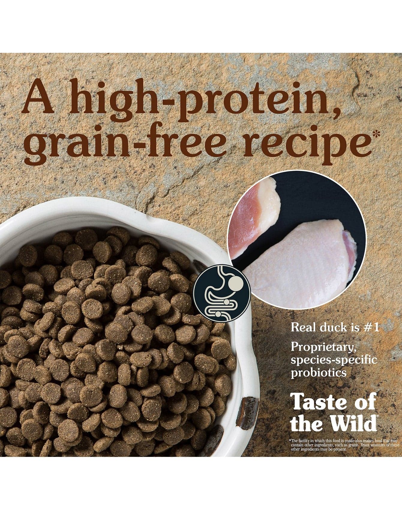 Taste of the Wild Dog 2kg Wetlands Canine Roasted Fowl Dry Dog Food image 4