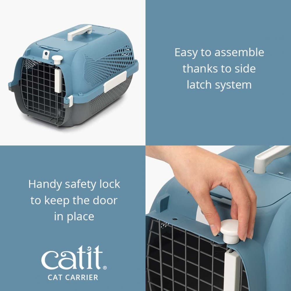 Catit Voyageur Carrier Blue/Grey Medium image 4