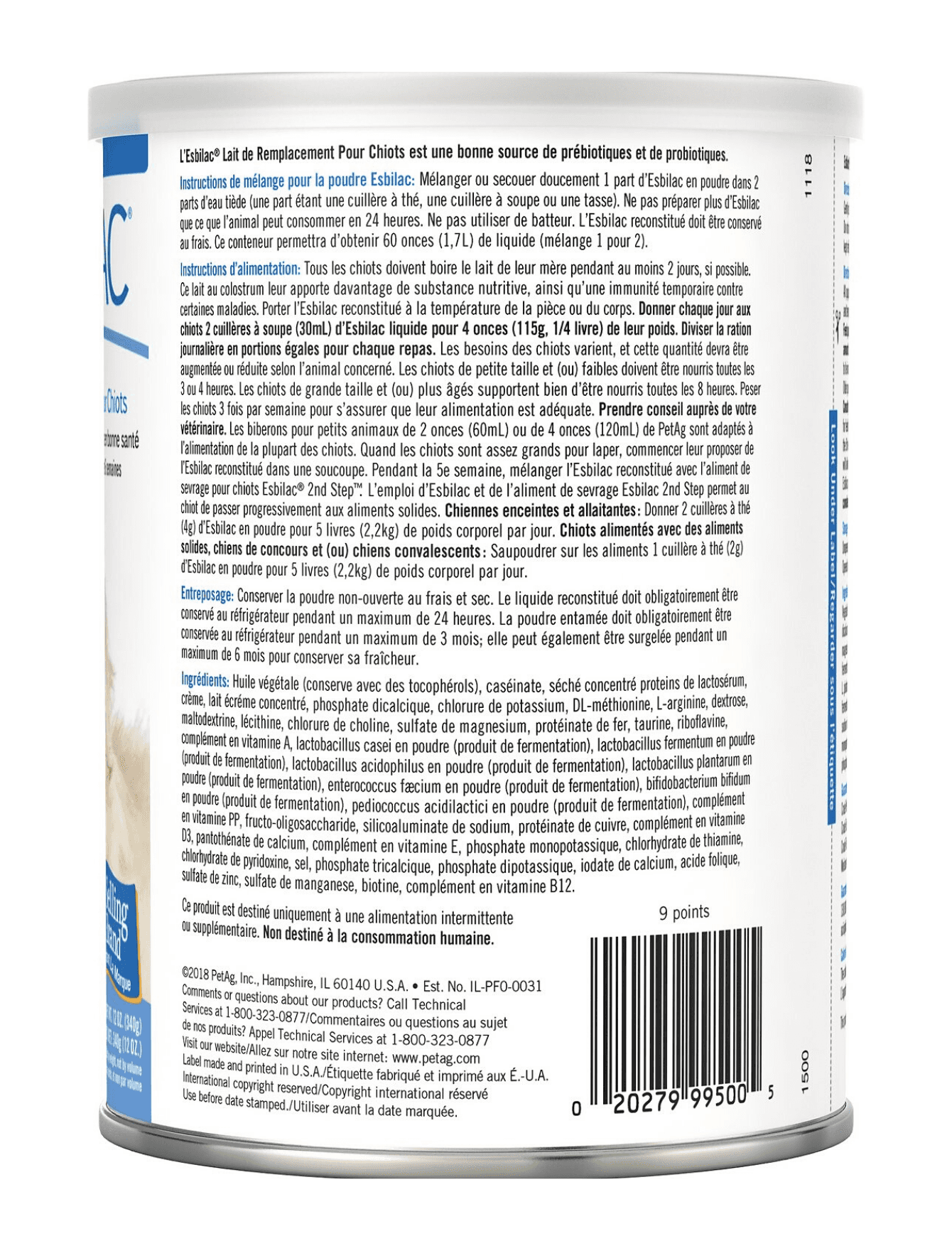 PetAg Esbilac Powder for Dogs 12oz image 3