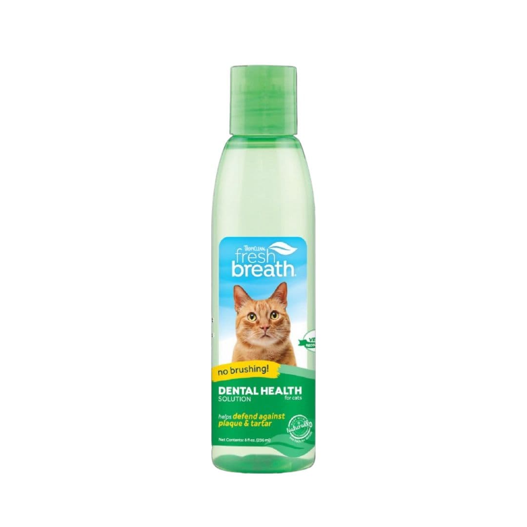 Tropiclean Fresh Breath Cat Dental Health Solution 237ml image 1