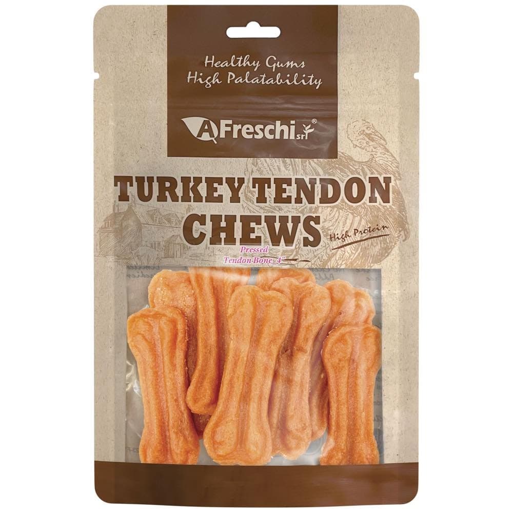 AFreschi Dog 110g Pressed Tendon Bone Dog Treats image 1