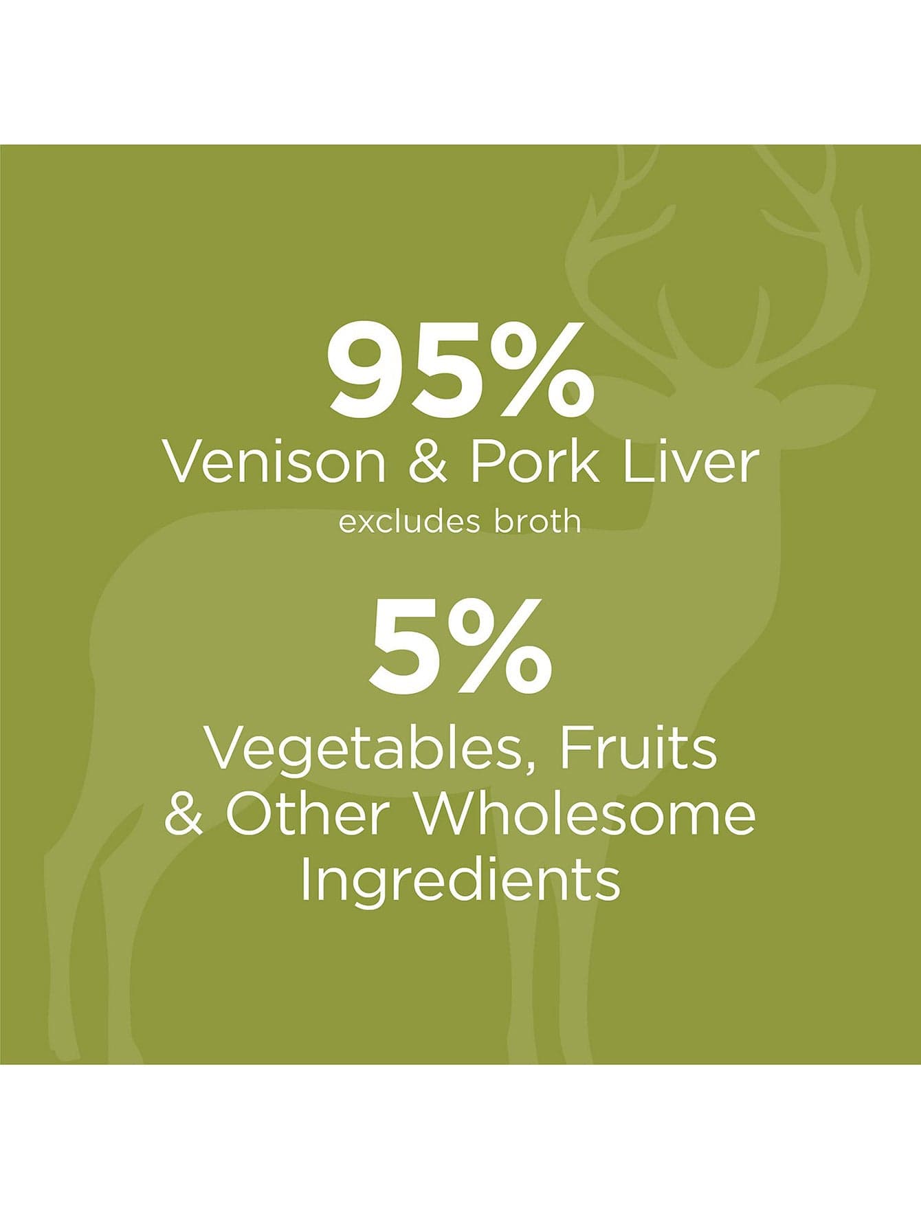 Instinct Original Grain Free Pate Cat 5.5oz Real Venison Recipe Canned Wet Cat Food *Contain Pork image 3