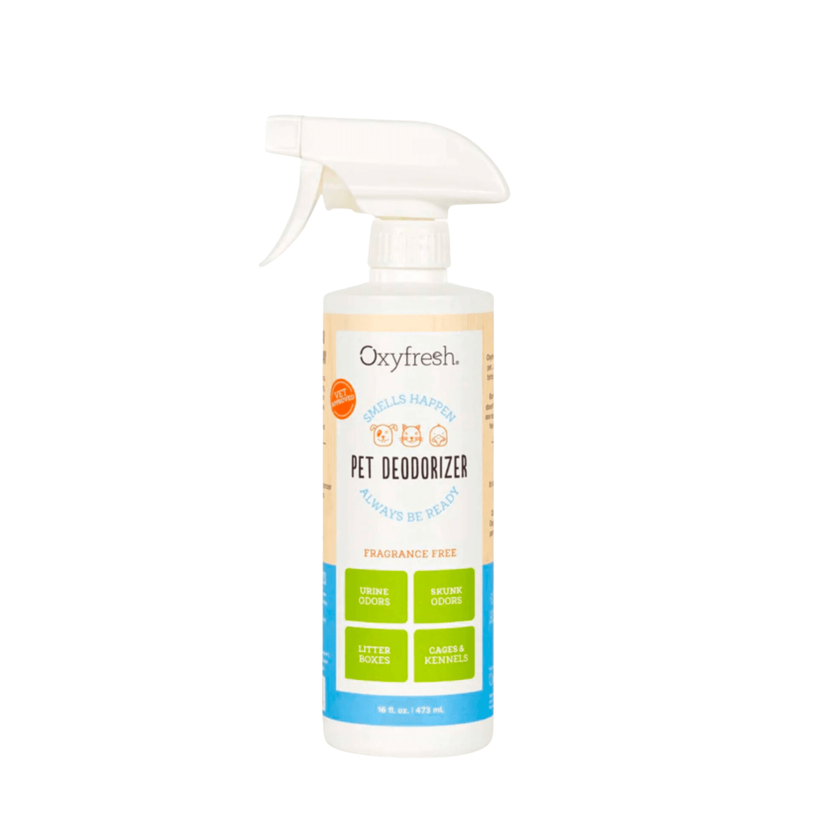 Oxyfresh 473ml (16oz) Advanced Pet Deodorizer Spray for Dogs & Cats image 1
