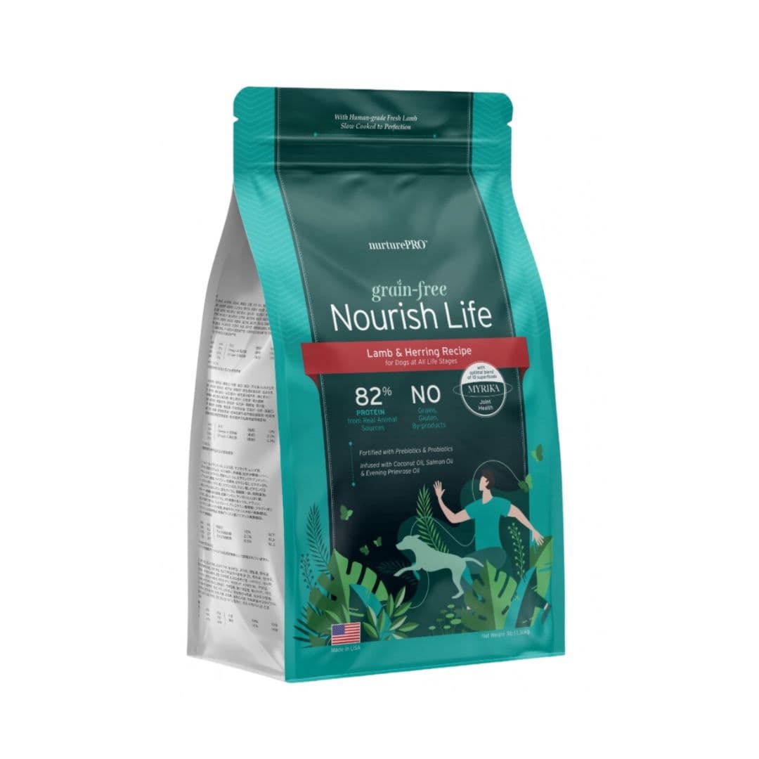 Nurture Pro Dog Nourish Life Grain Free 1.36kg Lamb & Herring for All Life Stages Dry Dog Food image 1