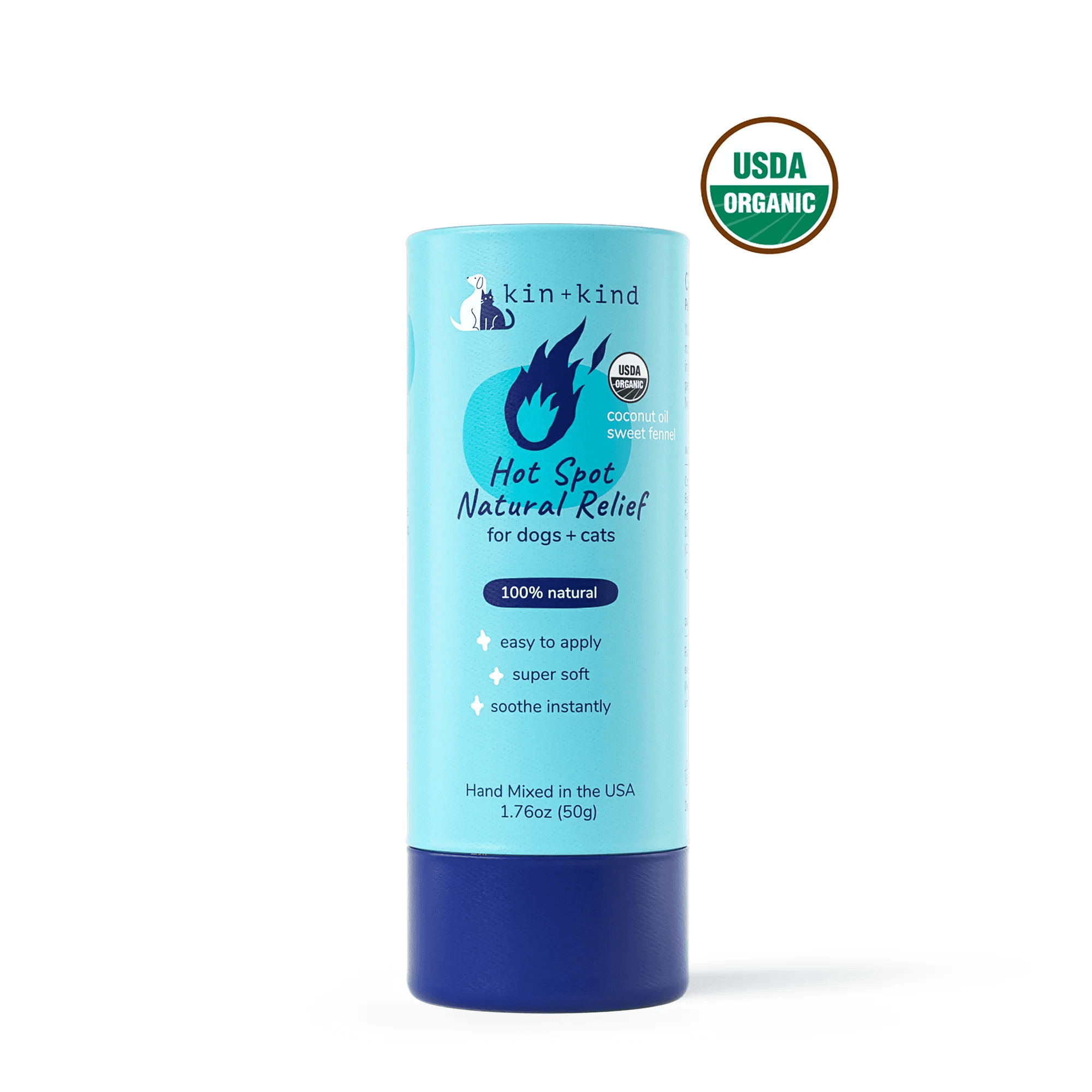 Kin+Kind 65ml Hot Spot Relief Stick for Dogs image 1