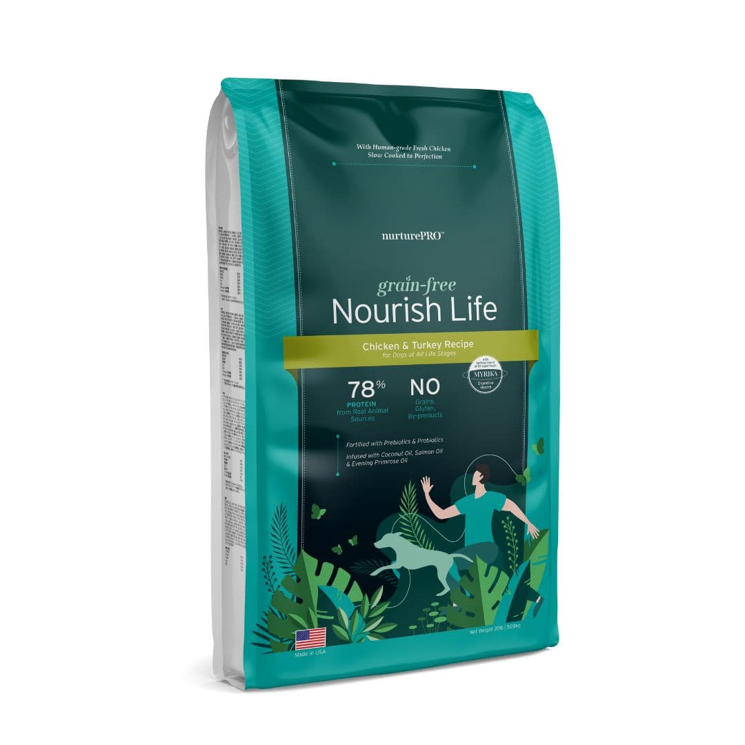 Nurture Pro Dog Nourish Life Grain Free 9.08kg Chicken & Turkey Dry Dog Food image 1