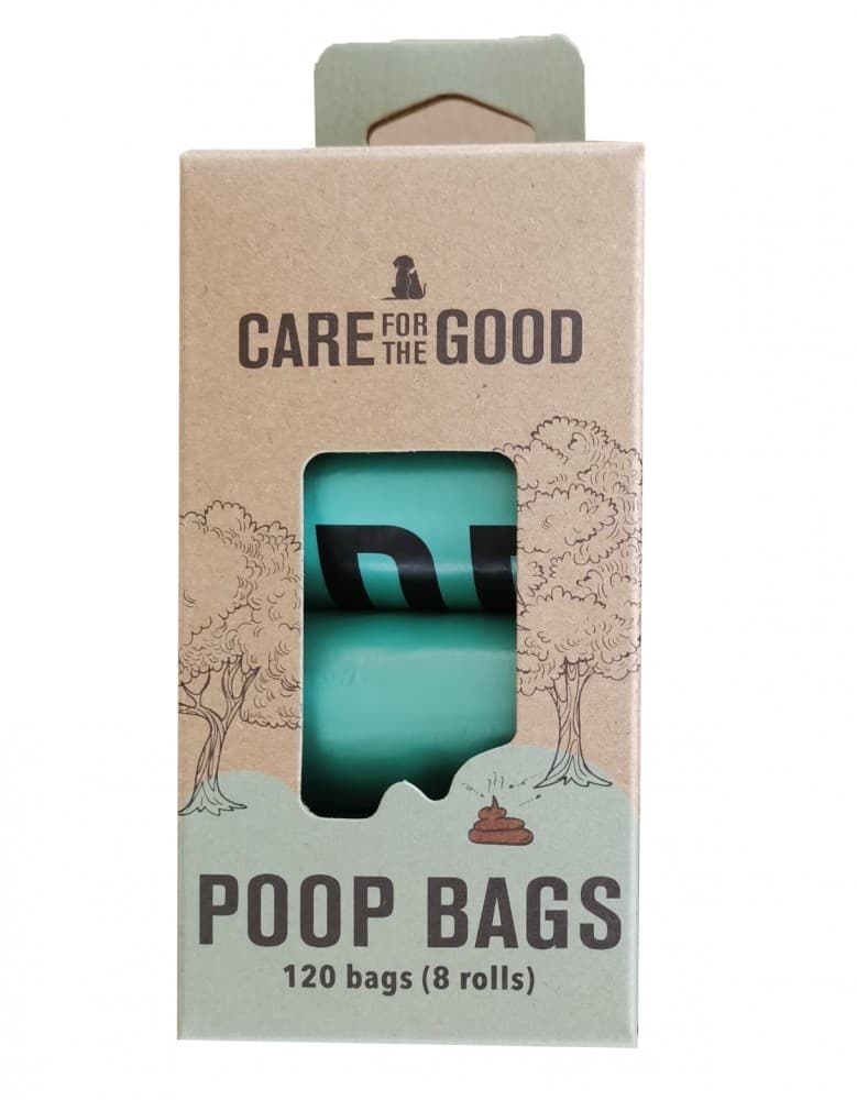 Care for the Good Unscented Poop Bag 8 Rolls image 1
