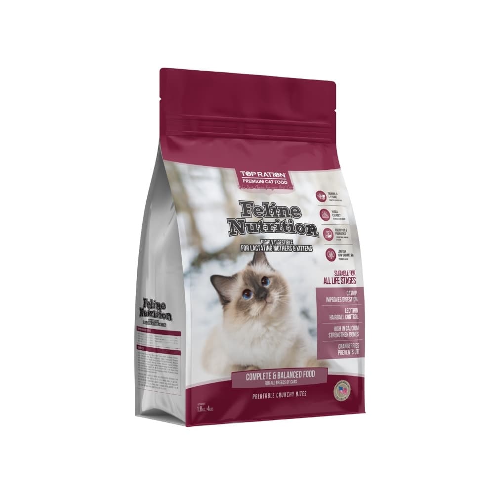 Top Ration Cat Feline Nutrition Premium Dry Cat Food image 4