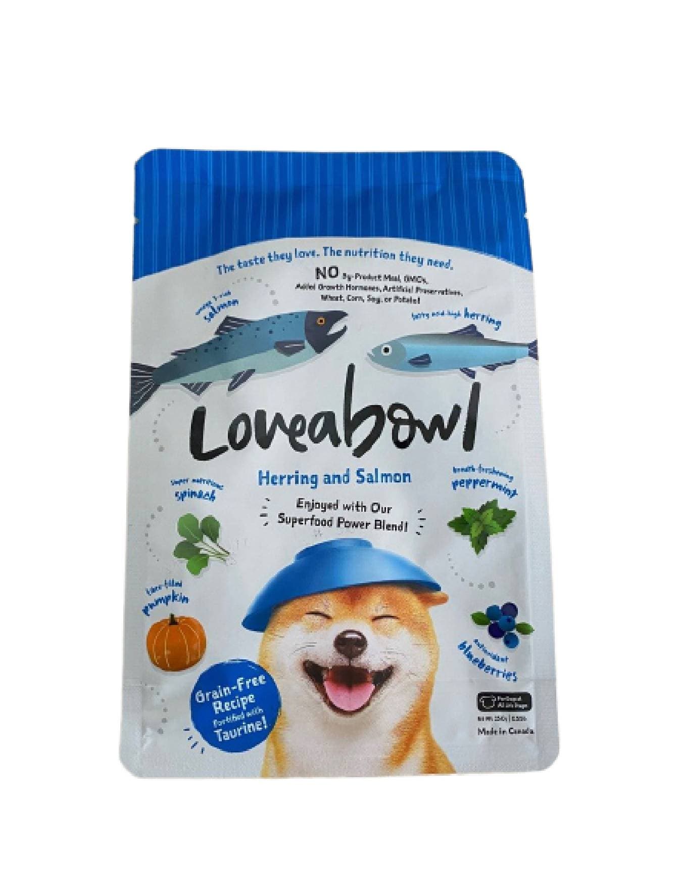 Loveabowl Dog 250g Herring and Salmon Dry Dog Food image 2