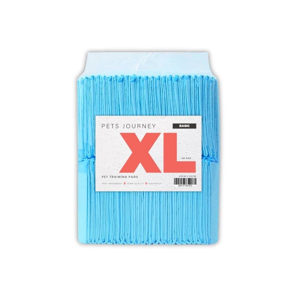 Pets Journey Basic Pet Training Pads XL (20pcs) image 1