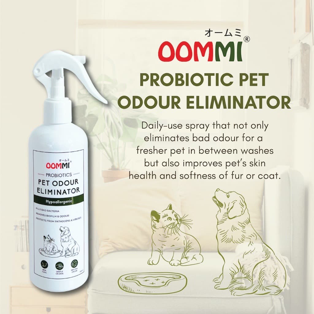 OOMMI 300ml Probiotics Pet Odour Eliminator image 3