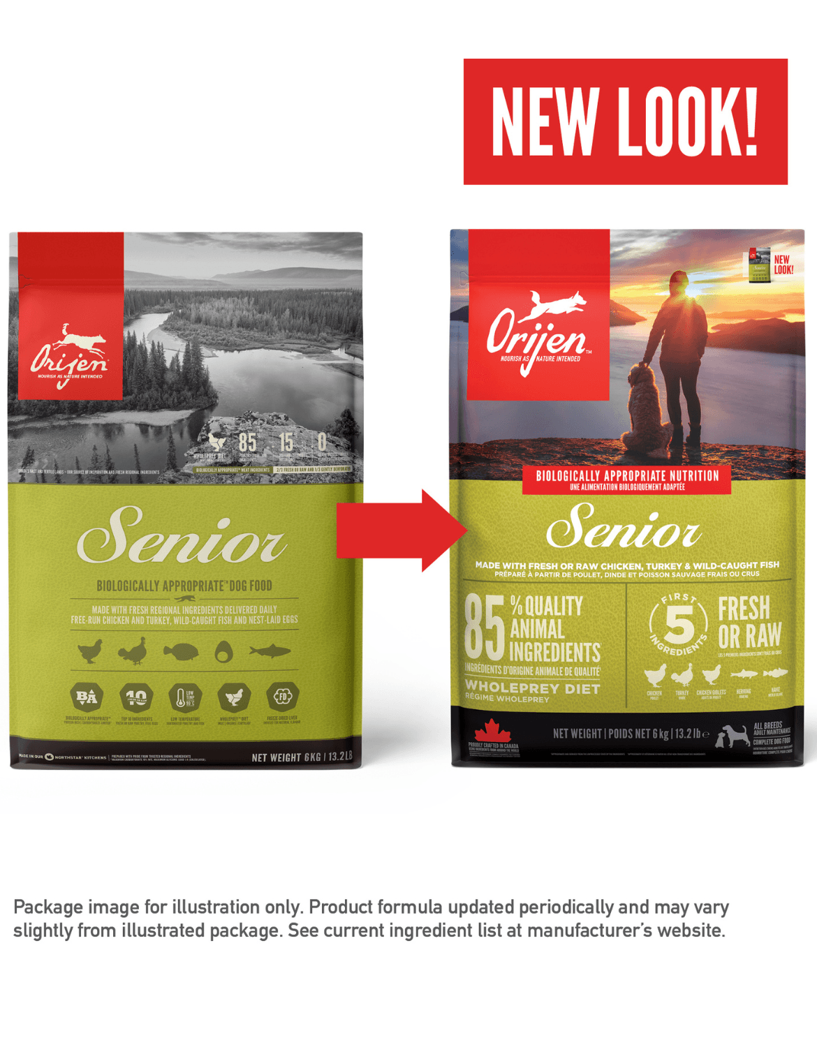 Orijen Dog 6kg Senior Dry Dog Food image 6