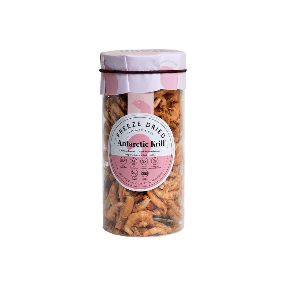 Amelisa Rawly Bites Classic 80g Antarctic Krill Freeze Dried Treat image 1
