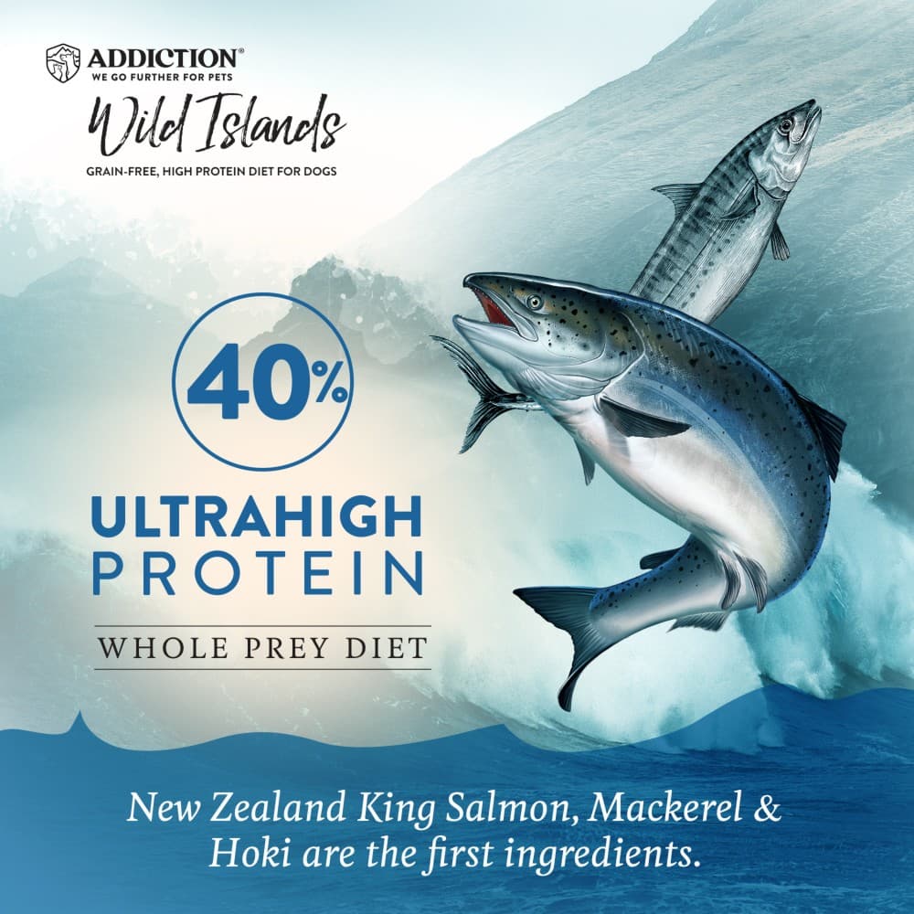 Addiction Dog Wild Islands 1.8kg Pacific Catch Dry Dog Food image 2