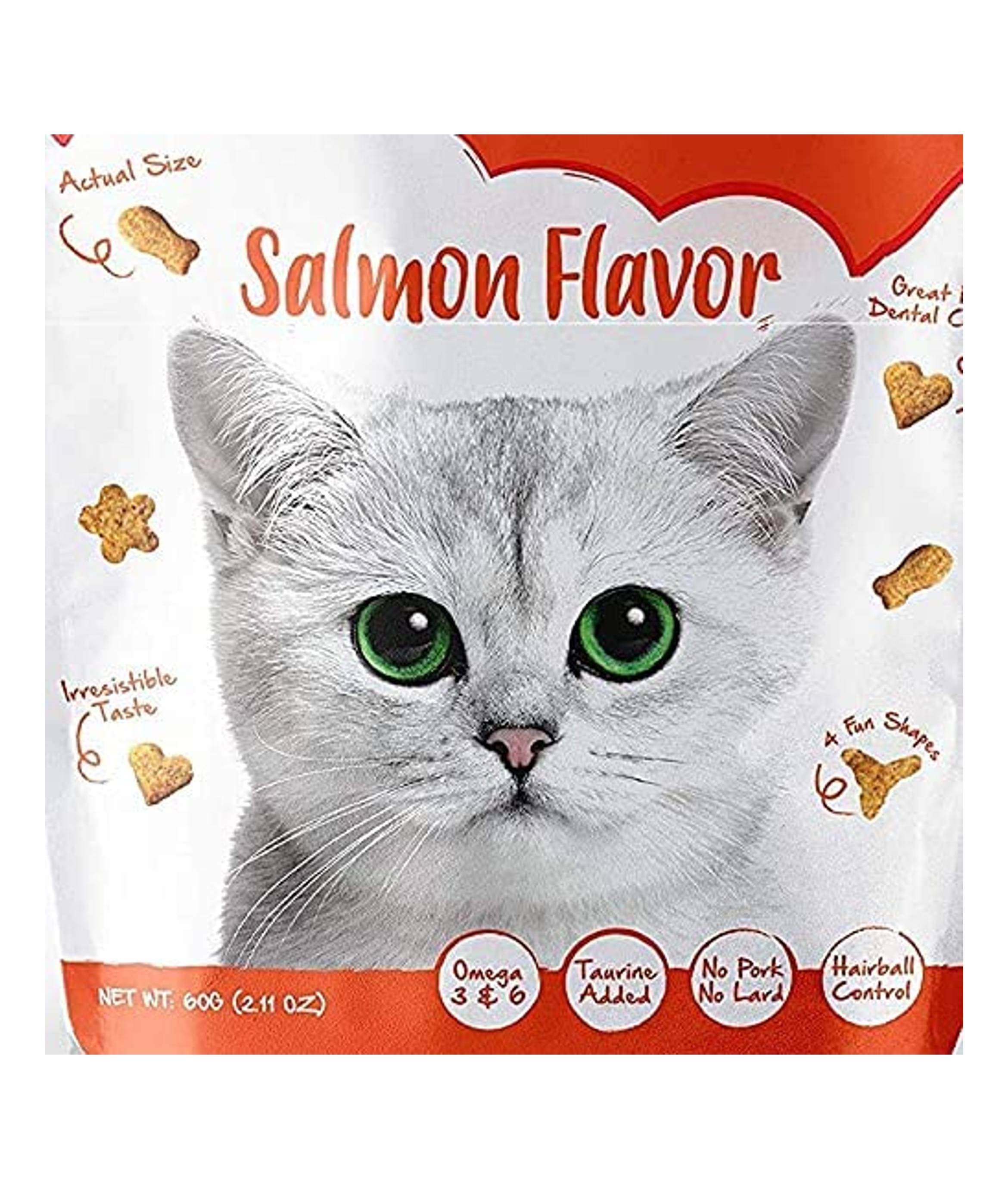 Kit Cat 60g Kitty Crunch Salmon Flavour Cat Treat image 4