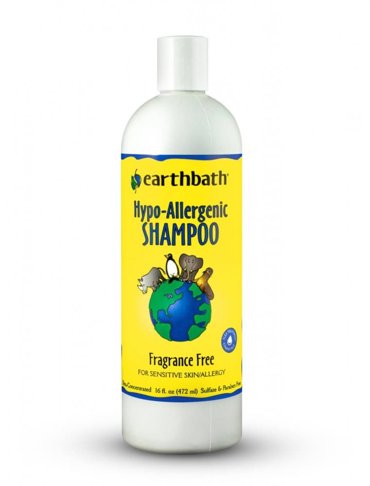 Earthbath 1 gallon Hypoallergenic Fragrance Free Pet Shampoo (3.8ltr) image 1