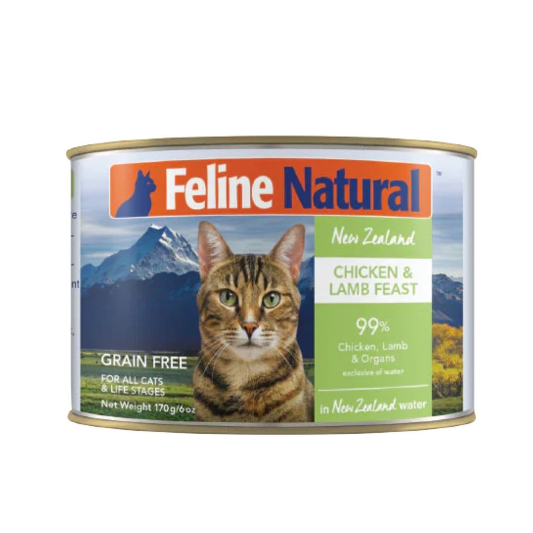 Feline Natural 170g Chicken & Lamb Feast Wet Cat Food image 1