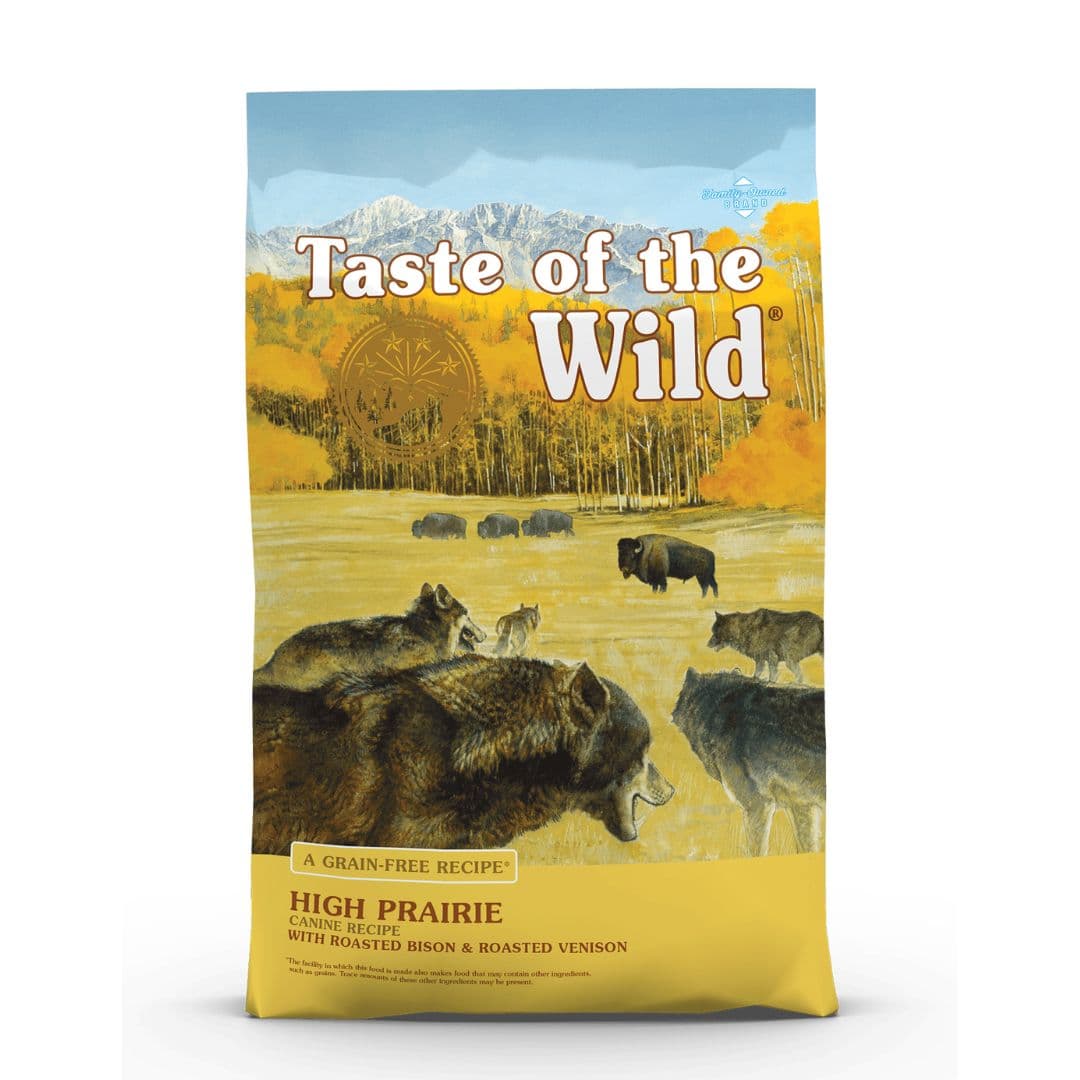 Taste of the Wild Dog 12.2kg High Prairie Recipe with Roasted Bison & Roasted Venison Canine Dry Dog Food image 1