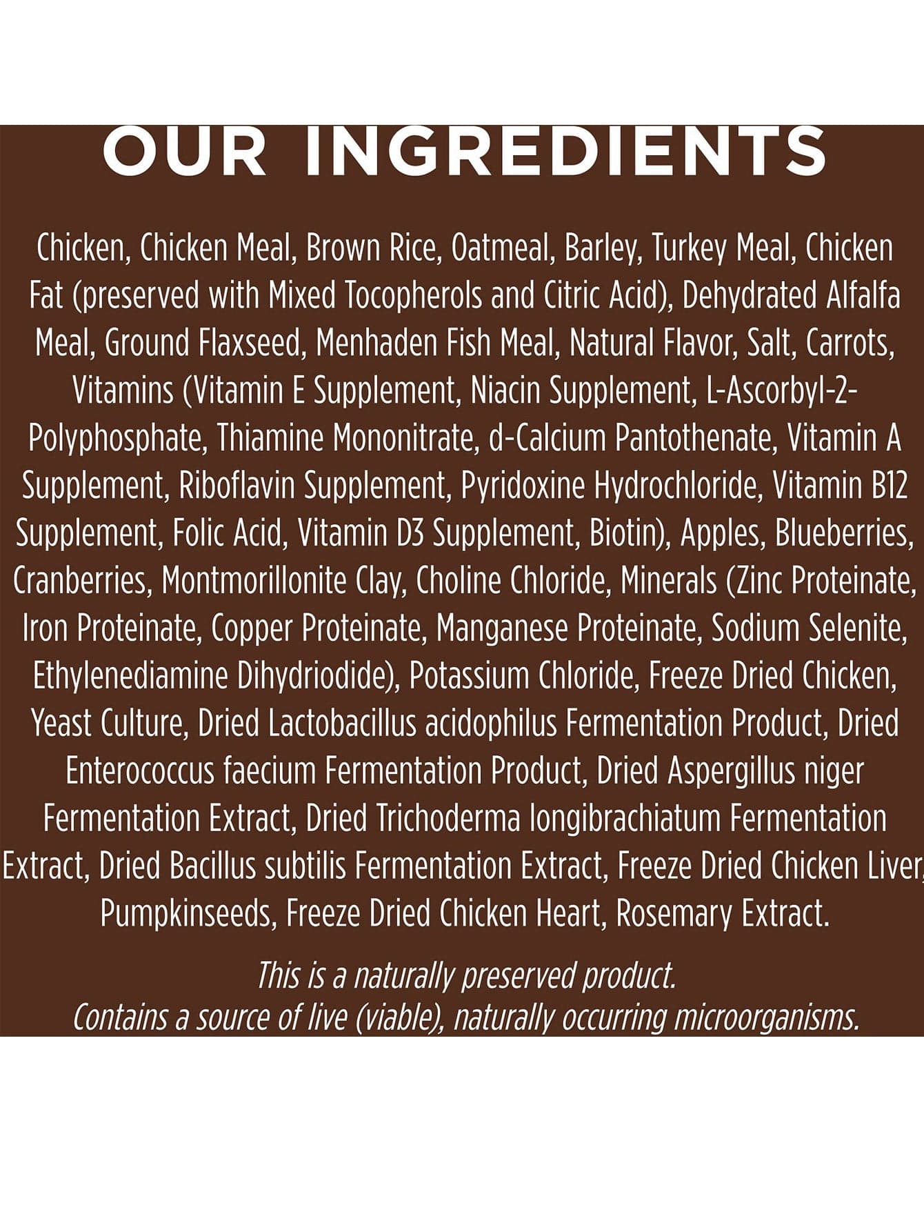 Instinct Be Natural Dog 4.5lb Real Chicken & Brown Rice Recipe Dry Dog Food image 4