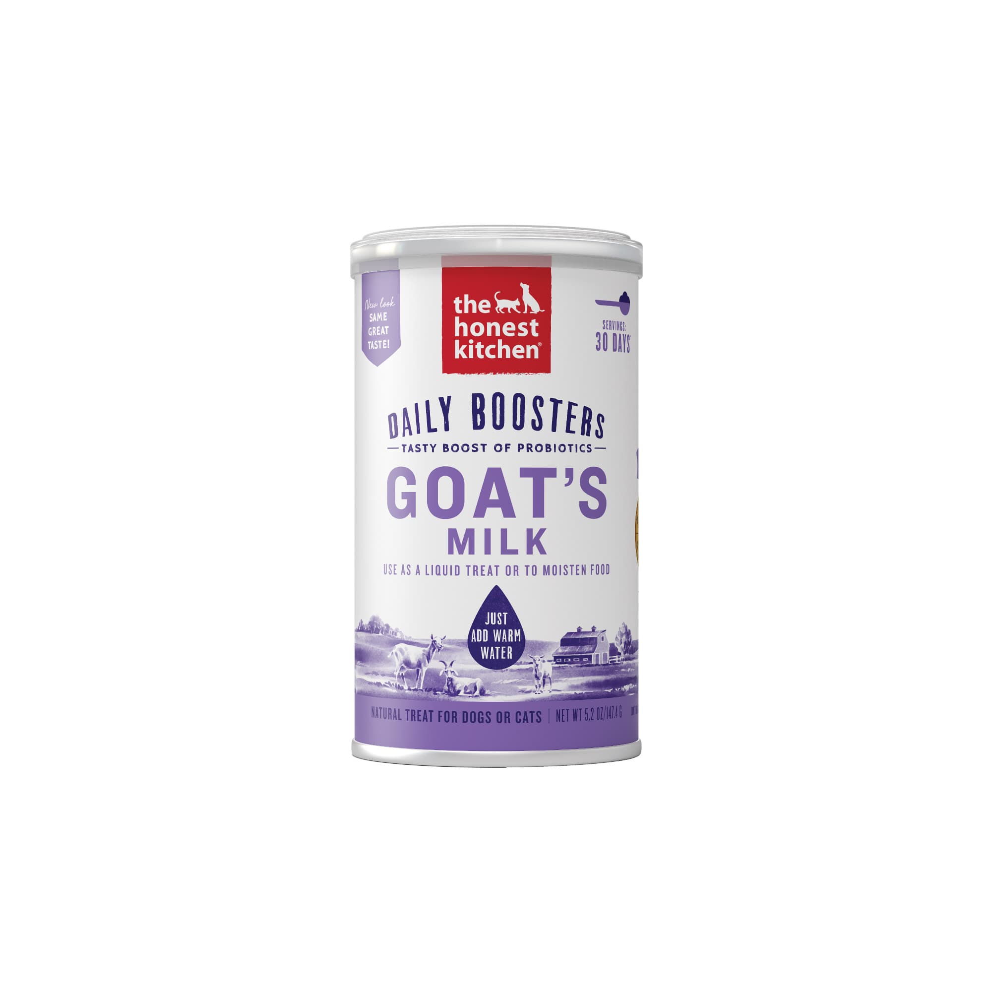 The Honest Kitchen Dog 5.2oz Daily Boosters Goat's Milk Dog Supplements & Broths image 1