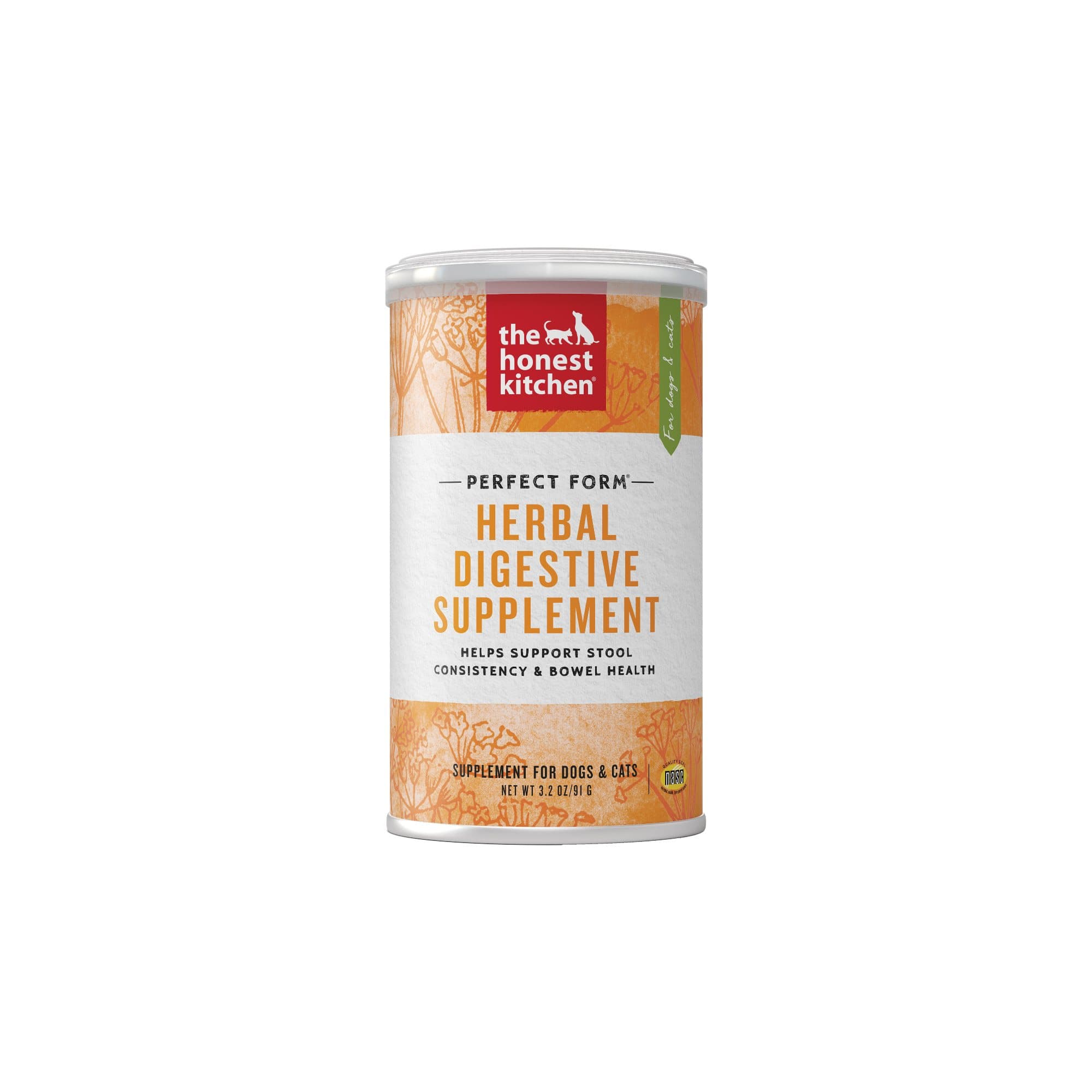 The Honest Kitchen Dog 3.2oz Perfect Form Herbal Digestive Dog & Cat Supplement image 1