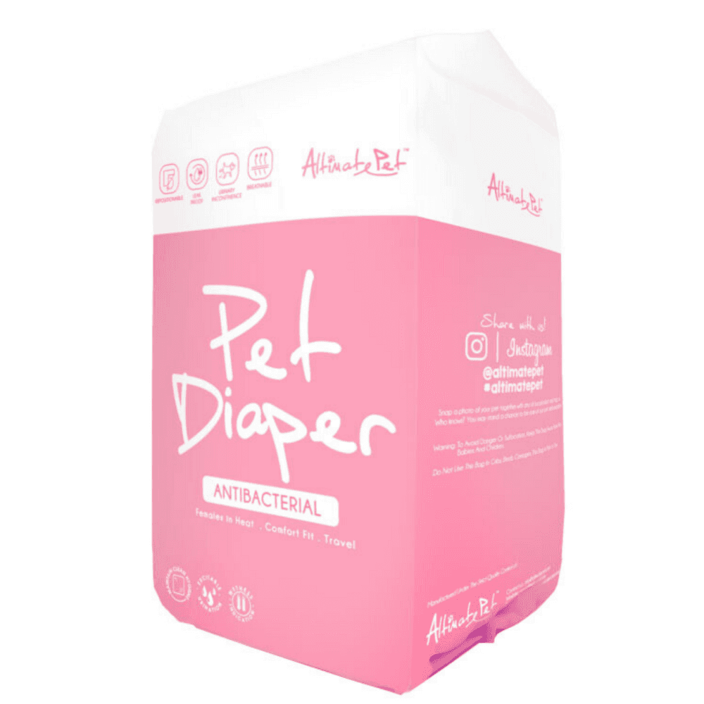 Altimate Pet Antibacterial Disposable Pet Diaper Large Breed 38cm-41cm (12pcs) image 2