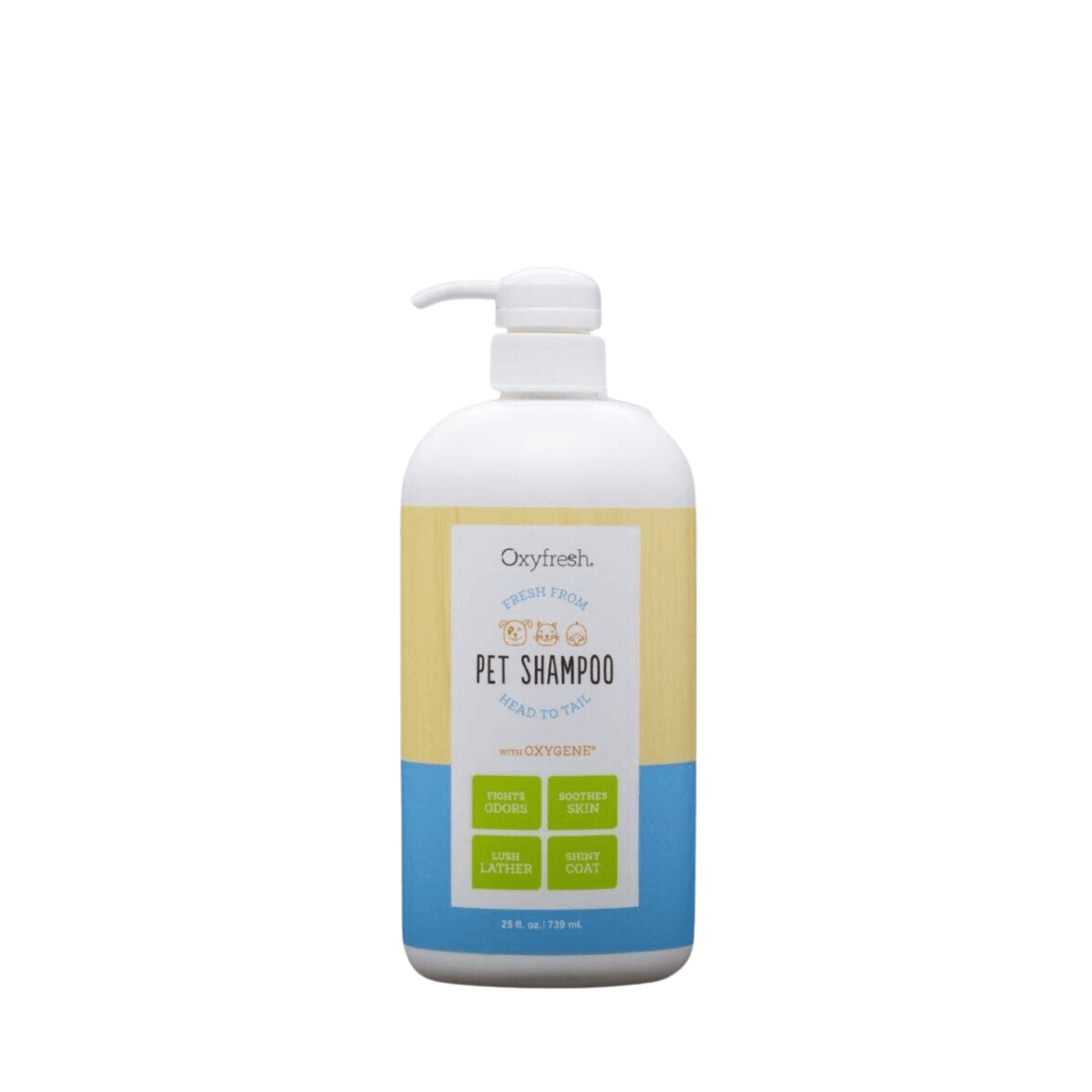 Oxyfresh 743ml (25oz) Advanced Pet Shampoo Sensitive Skin Formula for Dogs & Cats image 1