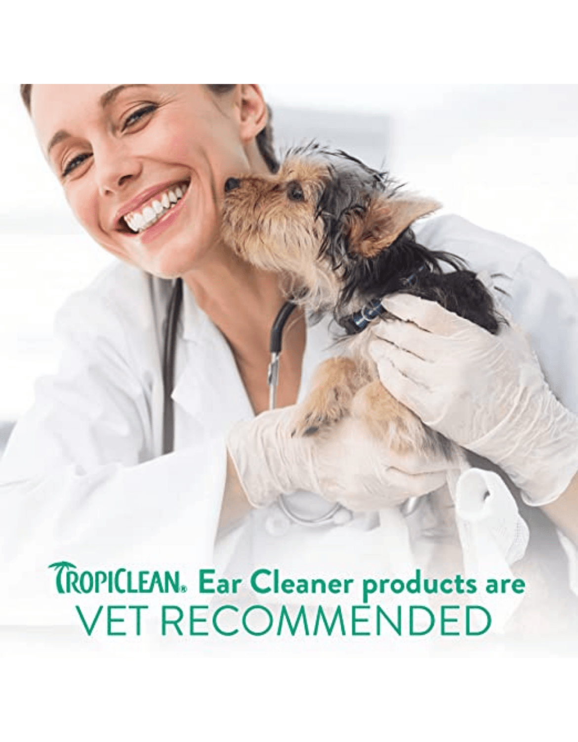 Tropiclean Alcohol Free Pet Ear Wash 118ml Cocoa Butter image 5